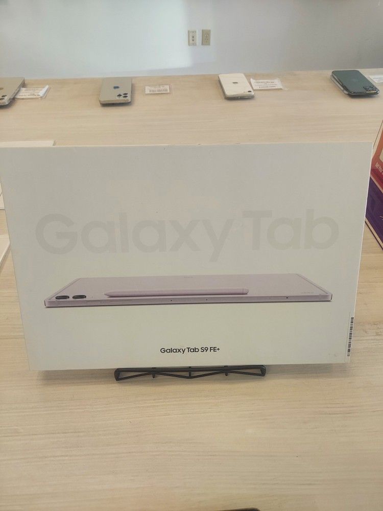 Samsung Galaxy Tab S9 FE Plus With S Pen 128gb - Buy it in full or $1 Down Today Only