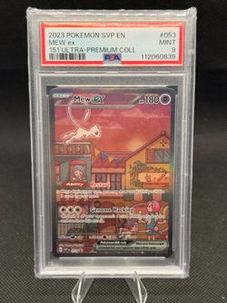 PSA 9 Mew Ex - 053 - 151 SPC Promo