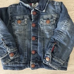 H&M Baby Girl Jean Jacket Size 1/12-2 Years 