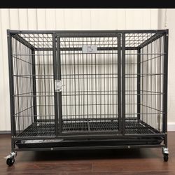 Dog Cage Kennel Size 37” Medium Folding New In Box 📦 