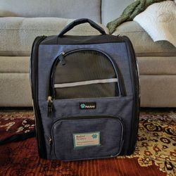 Pet Ami Backpack Carrier Navy Color