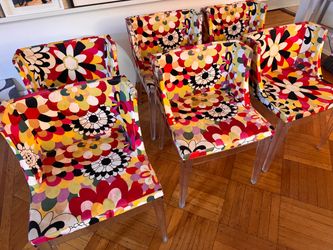 Replica Kartell Mademoiselle chair Phillipe Stark / Missoni