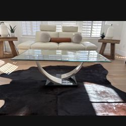 Modern glass Coffee table 