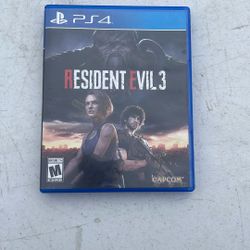 Resident Evil 3 Remake Disc Only 