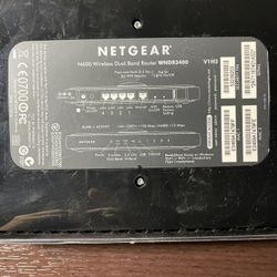 NETGEAR N600 Wireless Dual Band Router WNDR3400
