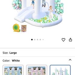 White Bounce House