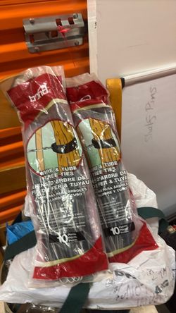 Vintage Bond #420 Wire & Tube Tree Ties – 10 Pieces – New Old Stock”.