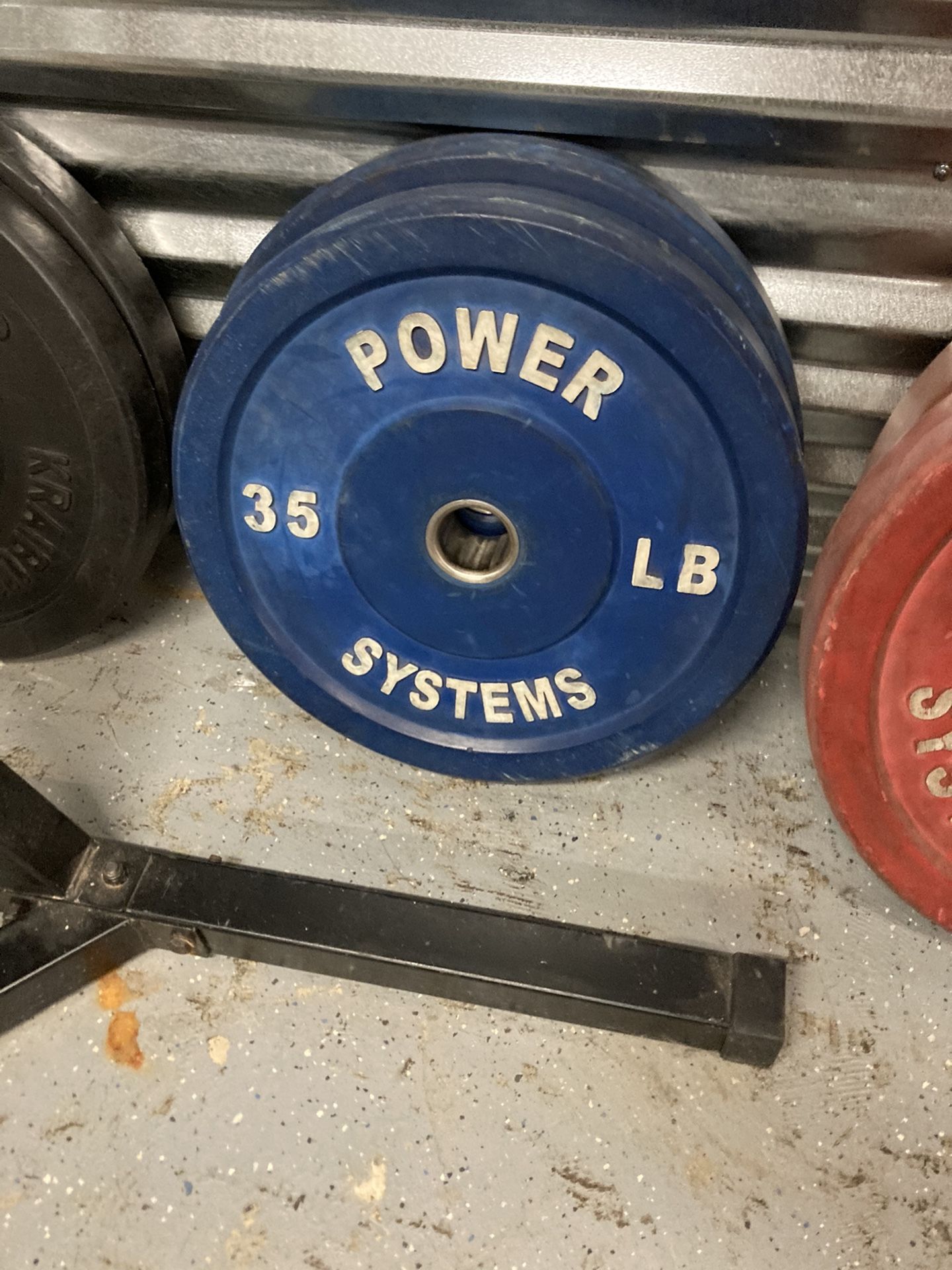 35 Lb Bumber Plates(2)