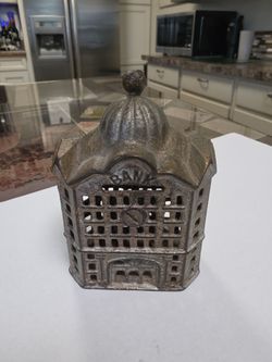 Antique bank.
