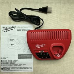 Milwaukee. M12 Lithium Ion Battery Charger.