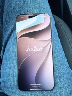 iPhone 16 pro max