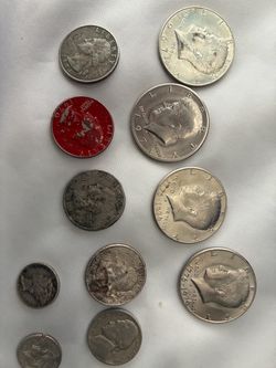 Mixed US Coin Lot Kennedy Half Dollars and More