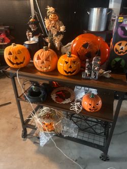 Vintage Halloween decor