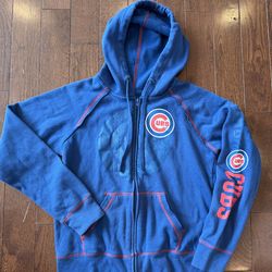 Women’s Chicago Cubs zip up Long Sleeve hoodie size Small $15