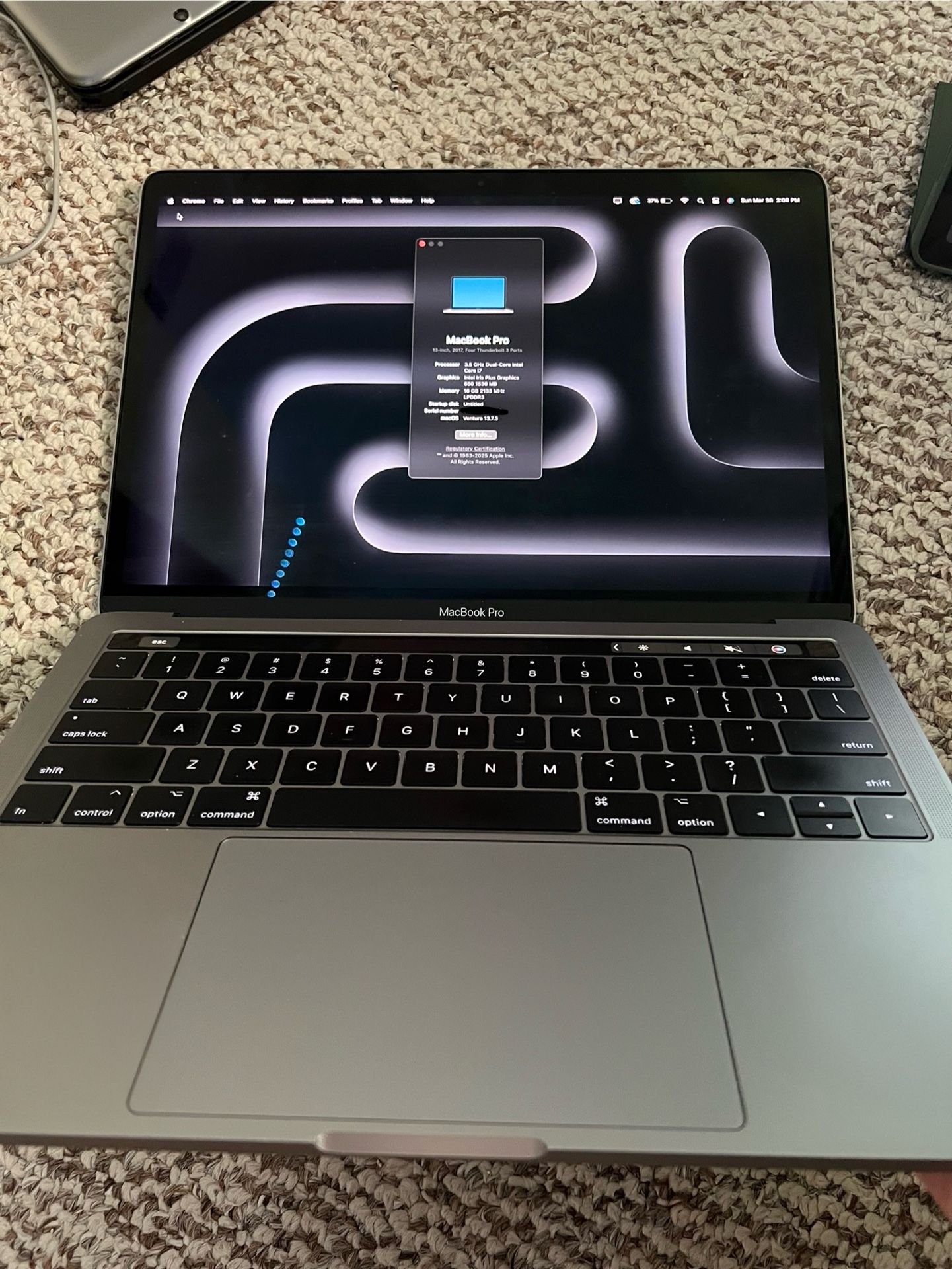 Macbook Pro 2017 13”