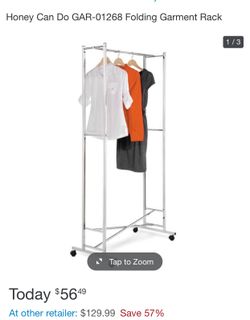 Portable clothes rack