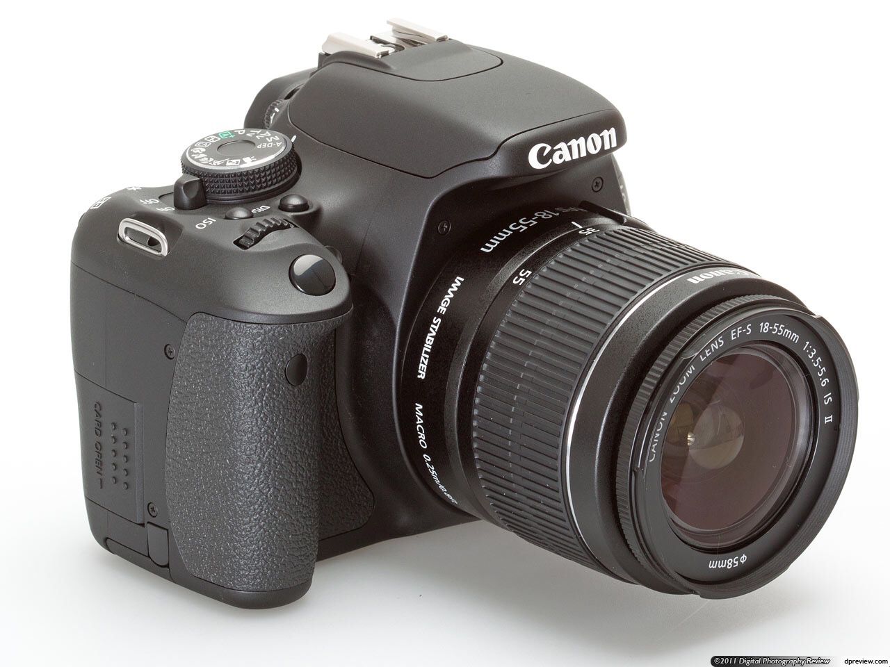 Canon t3i w/ EF-S 18-55 kit lens