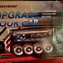 NEW Pioneer Media Car Stereo Receiver W/ Speakers