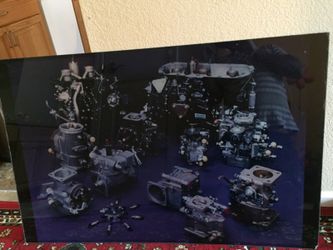 3D engine wall pic 30"x46"