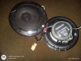  Kenwood KFC-1666S 6.5" 2-way car speakers. 
