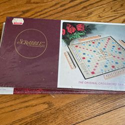 Vintage Scrabble And U/O Parcheesi  Both Sealed