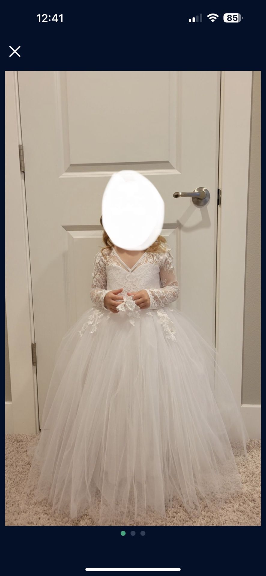 Toddler Flower Girl Wedding Dress
