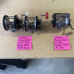 1970’s Penn Level Wind Reels