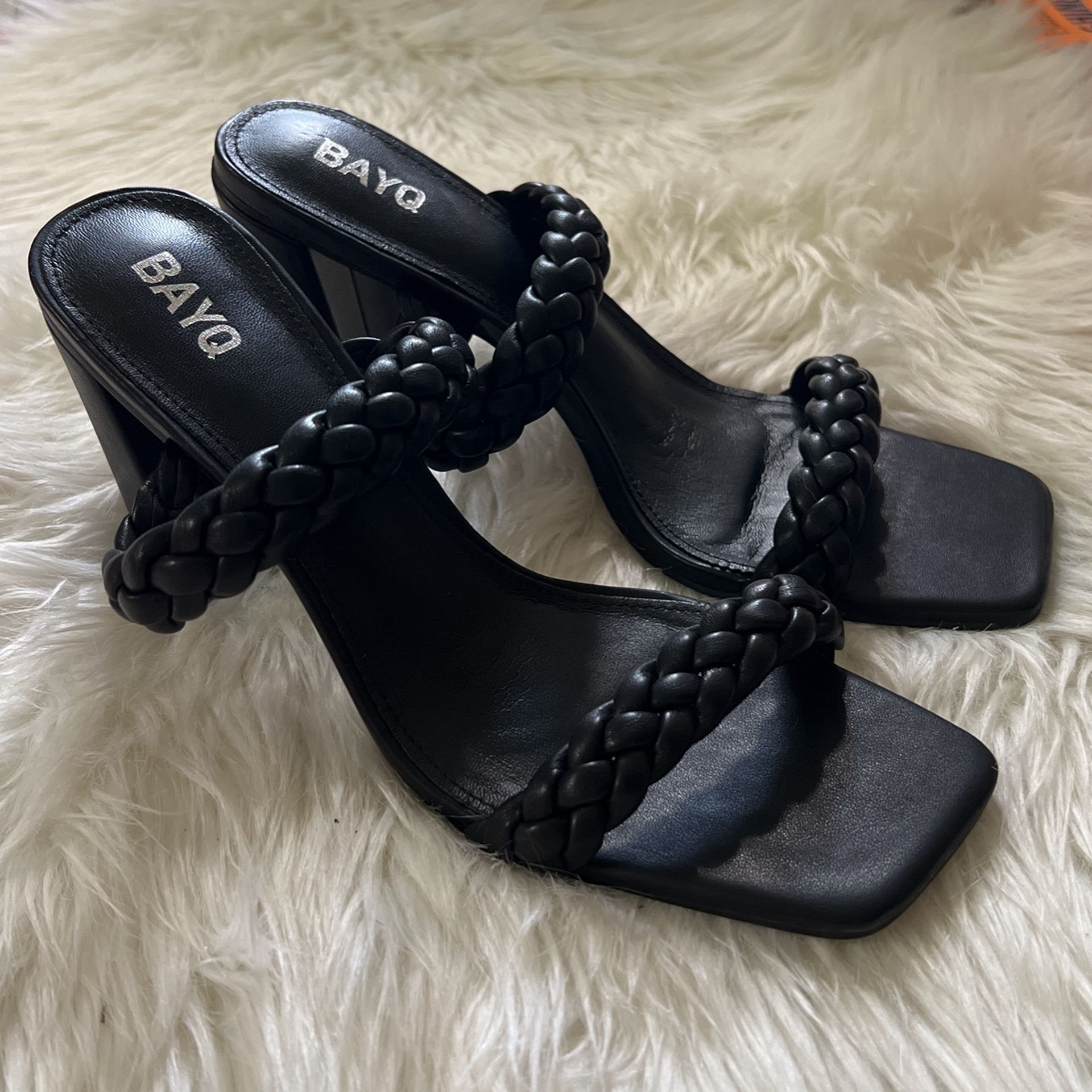 Black Pump Sandals