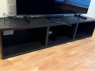 IKEA BESTÅ large TV unit, black