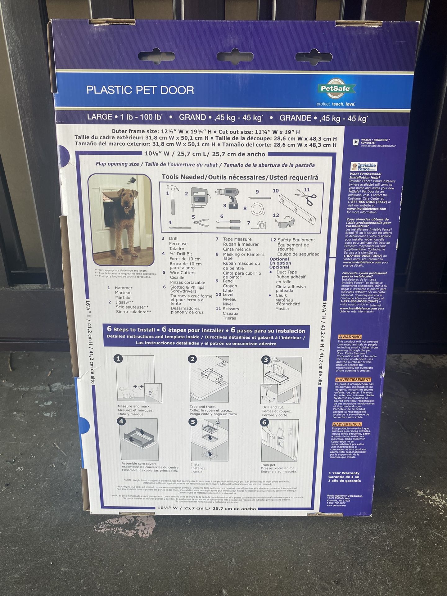 Plastic Pet Door