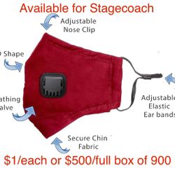 $1 Dust Masks Available For Stagecoach (Indio) 