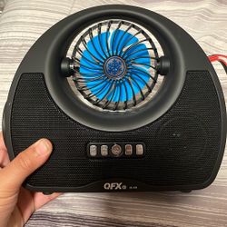 Wireless Fan, Built In Flash Light, Built In Antenna, 3 Different Modes For The Fan.