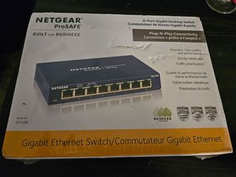 NetGear Prosafe 8 port switch
