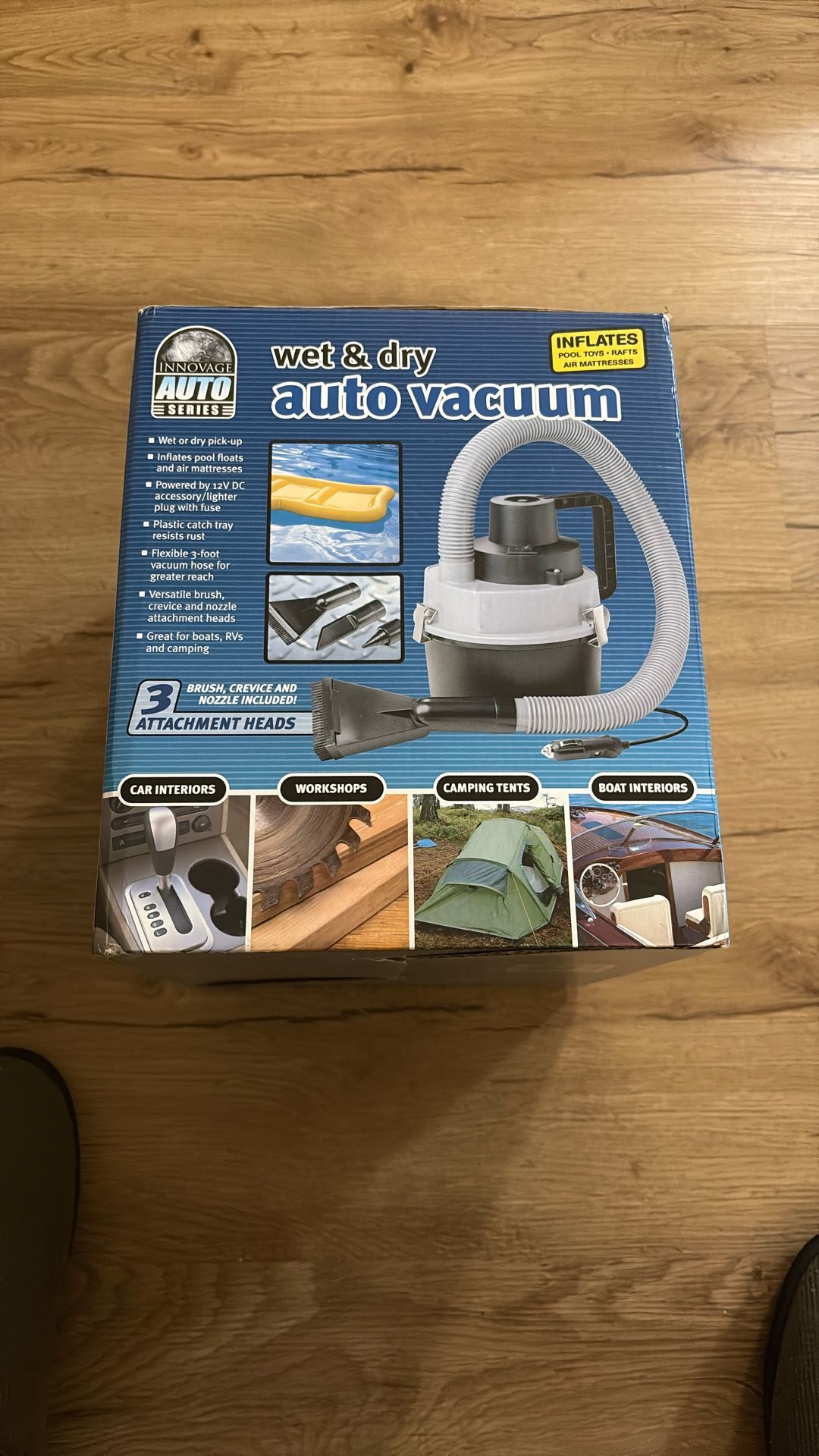 Wet/dry Auto Vacuum Brand new