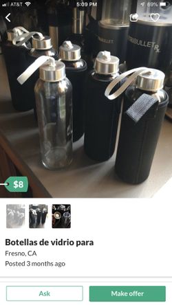 Botellas para agua