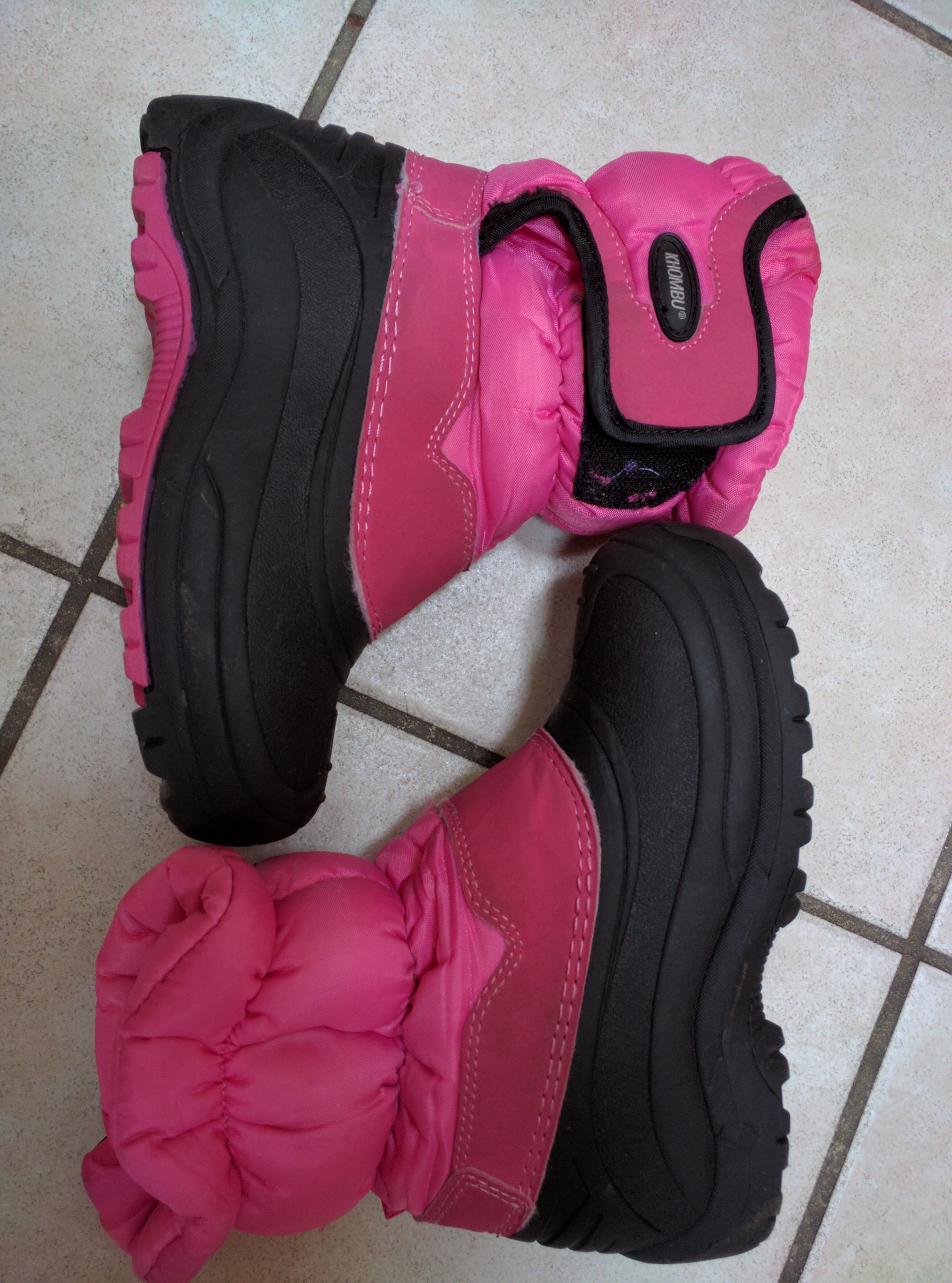 Khombu Snow Boots girls size 1