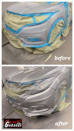 Raw Garage, Car painting, Bedliner, Paint Body Shop, frame pulling, dents, scratches, crashed cars, fix cars, paint cars, painting, paint shop, damage
