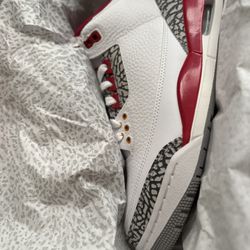 Air Jordan 3 Brand New Cardinal Red 
