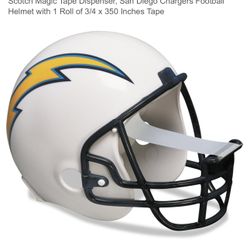 LA Chargers Tape Dispenser Helmet