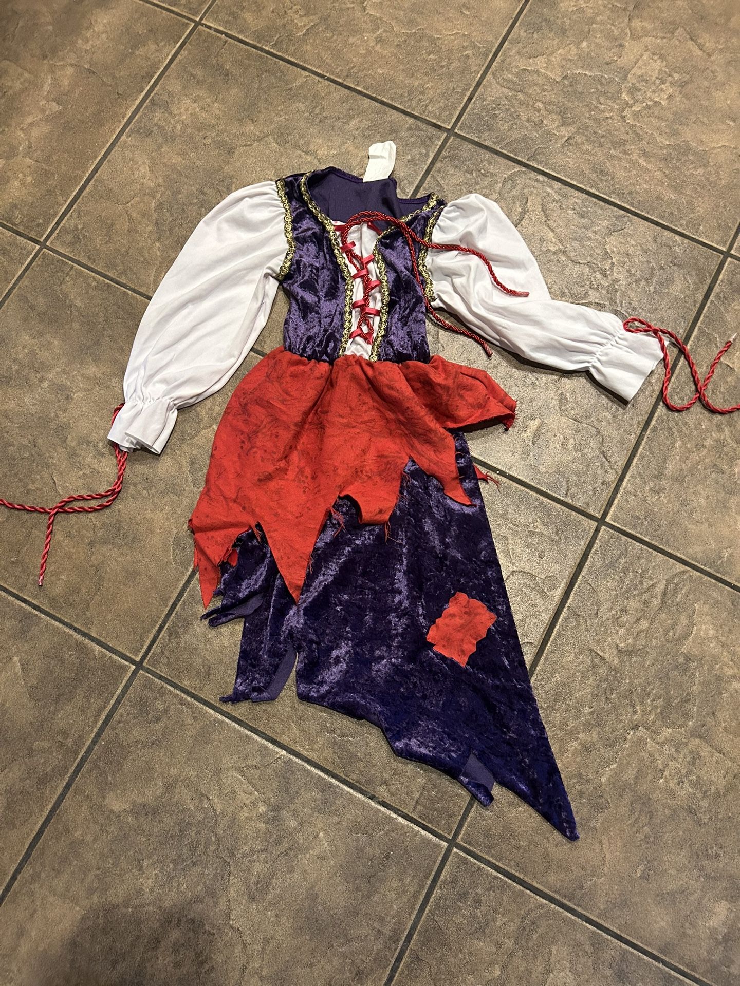 Girls Halloween costume, gypsy or pirate