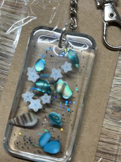 Beach Theme Keychain 