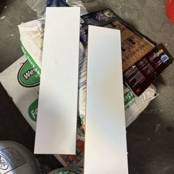 4 By 16  White Tile.