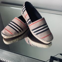 Authentic Burberry Espadrilles Size 36