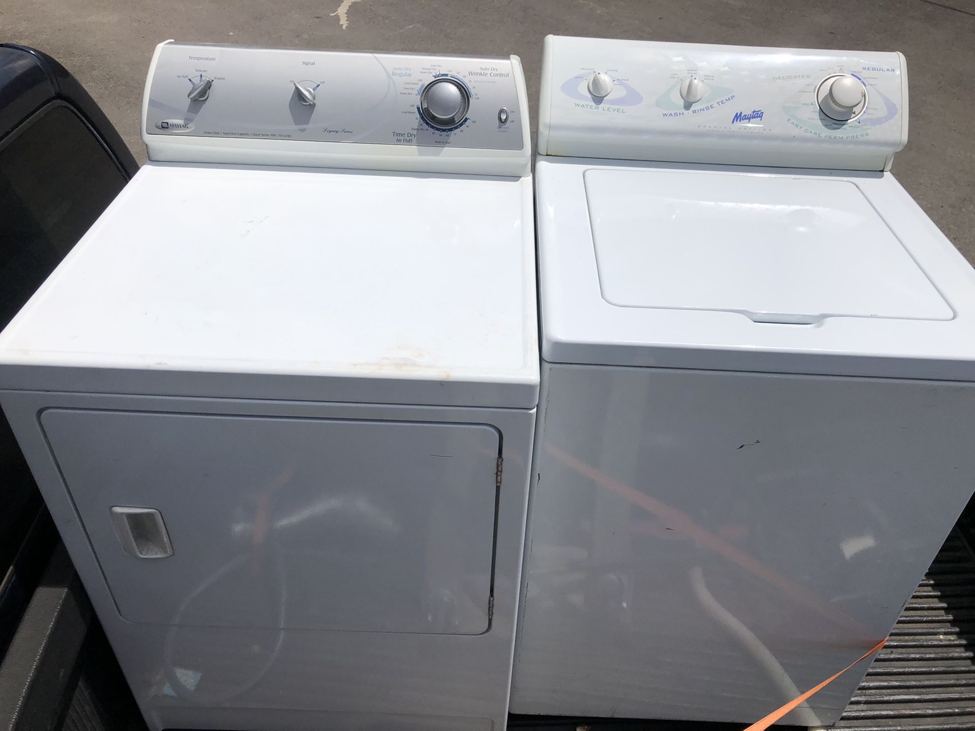 Washer & Dryer! Both Work Great! Delivery Available!