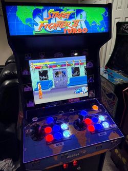 Street Fighter II Turbo Arcade cabinet by Arcade1up