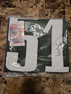 WILLIAM THOMAS AUTO JERSEY COA PHILADELPHIA EAGLES