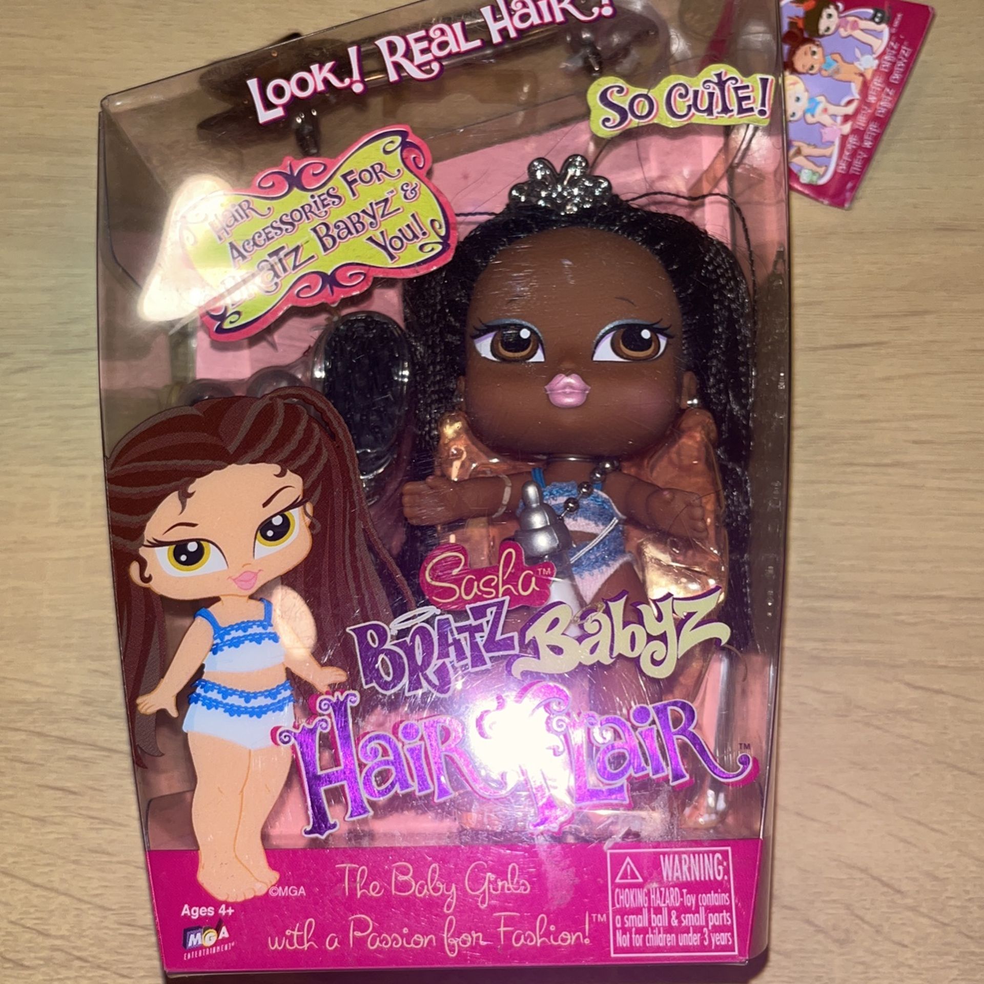 Bratz Babyz Sasha Hair Flair Limited Edition (rare)