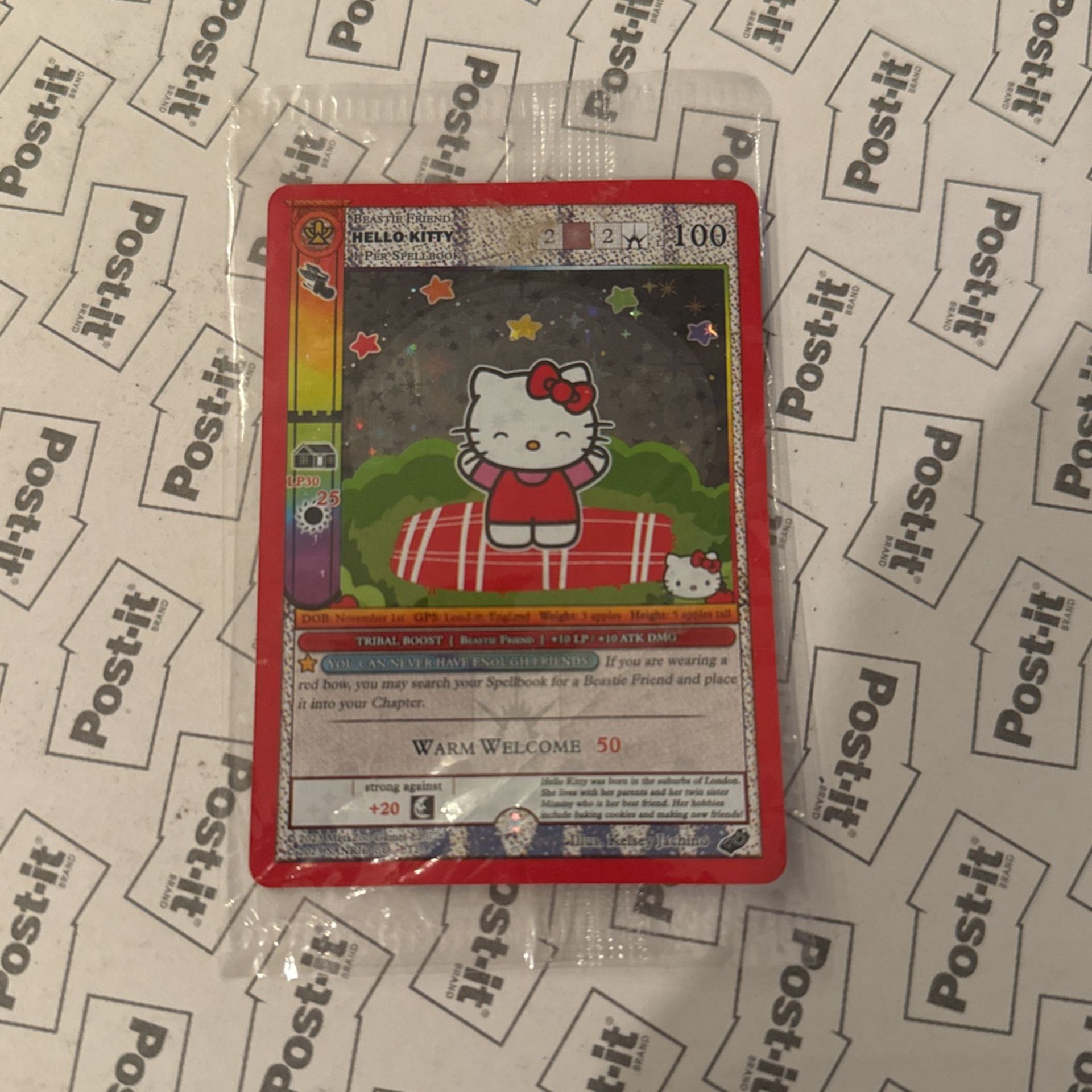 Metazoo x Sanrio Hello Kitty Trading Card