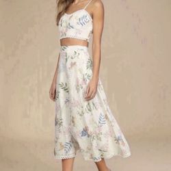 Lulus Skirt Set Size Small New With Tag - Pickup From Northridge Area