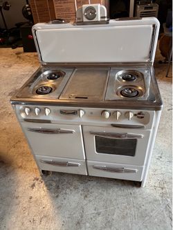 Antique working oven wedgewood